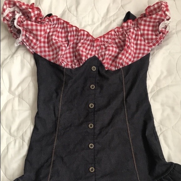 Leg Avenue Dresses & Skirts - Women’s Jean Dress - Leg Avenue